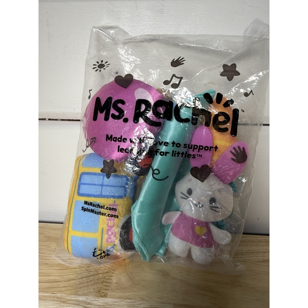 Ms. Rachel Soft Activity Toy Set - Replacement Plush Pieces